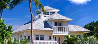 Metal roof installation